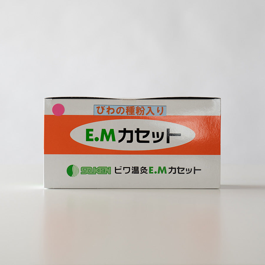 EMカセット(種入り)30個-ビワ葉温灸療法ビワオンキュ用カセット – ビワ