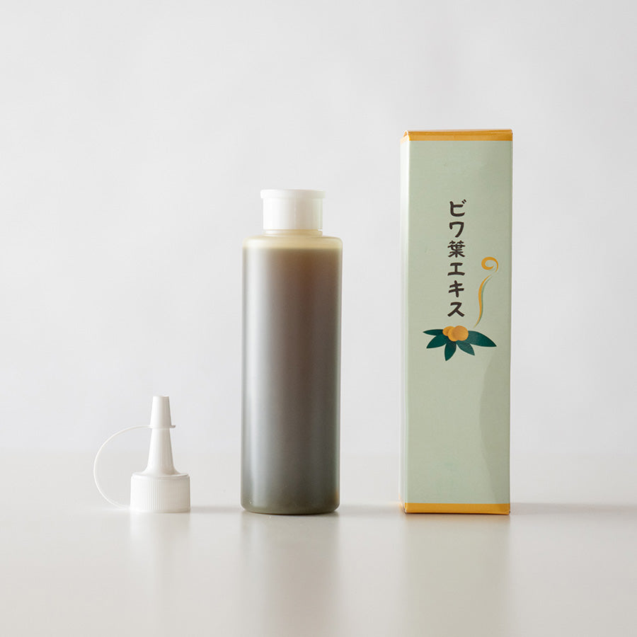 ビワエキス小(200ml)-ビワ葉温灸療法ビワオンキュ用補充液
